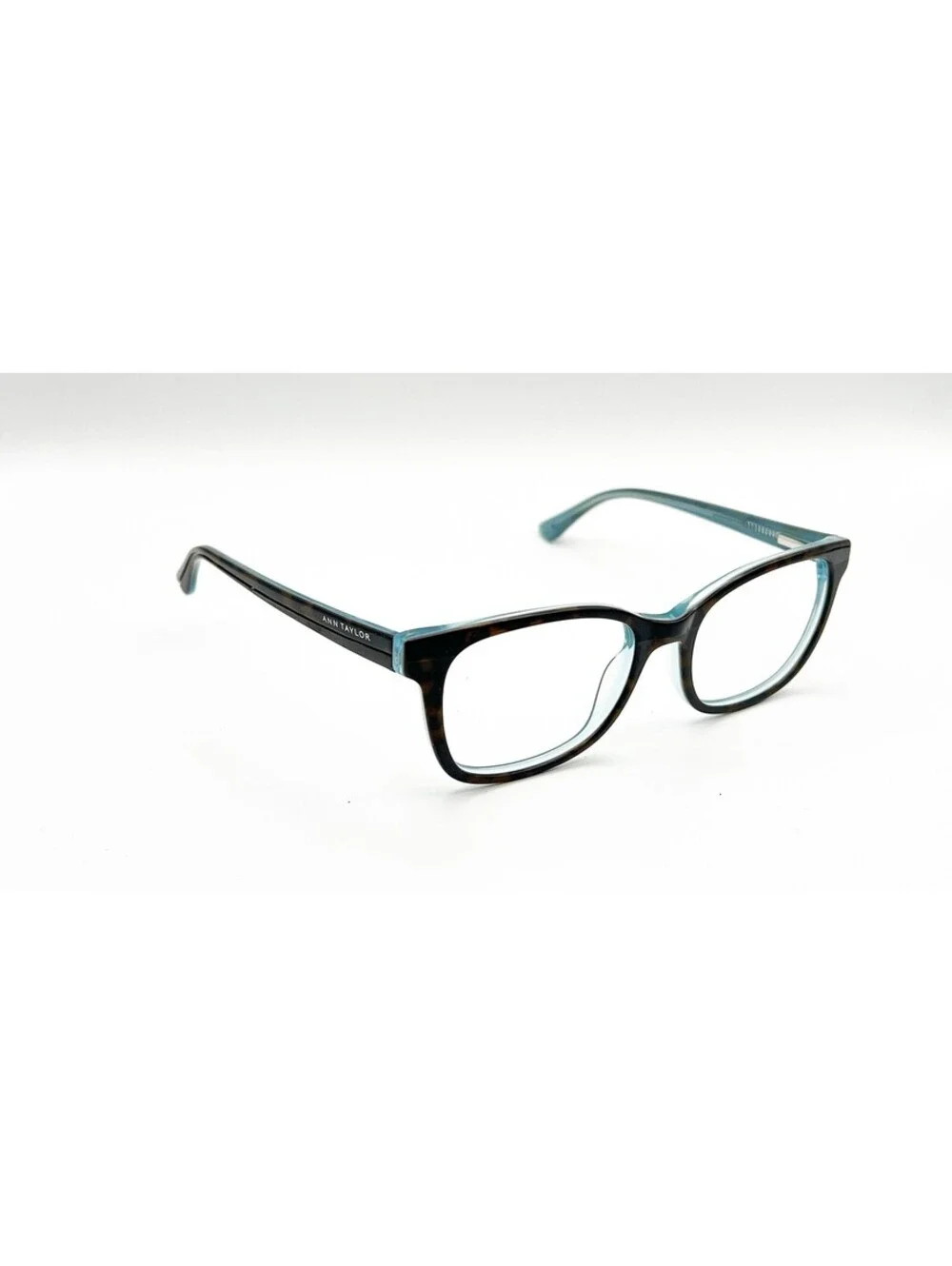 Ann Taylor At323 C02 Tortoise/Light Blue Authentic Eyeglasses 51-18-132
